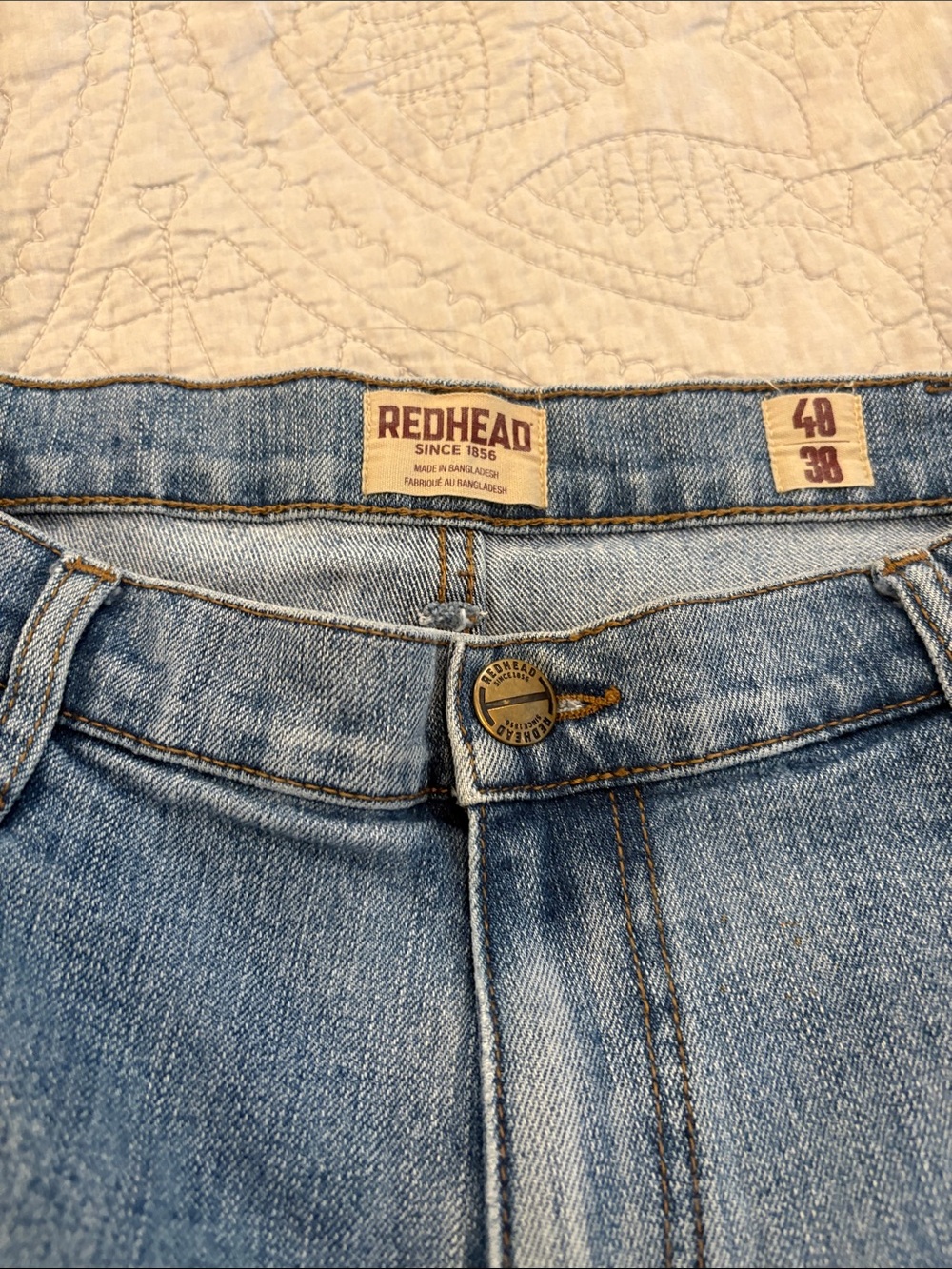 RedHead Men’s Light Blue Relaxed Denim Jeans